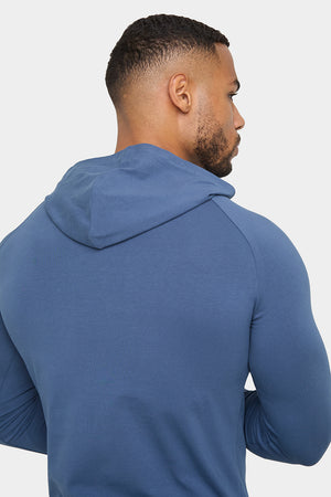 Hooded Top in Dark Teal - TAILORED ATHLETE - USA