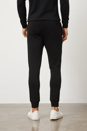 Interlock Sweat Jogger in Black - TAILORED ATHLETE - USA