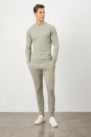 Interlock Sweat Jogger in Smoky Sage - TAILORED ATHLETE - USA