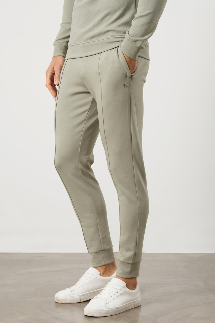 Interlock Sweat Jogger in Smoky Sage - TAILORED ATHLETE - USA