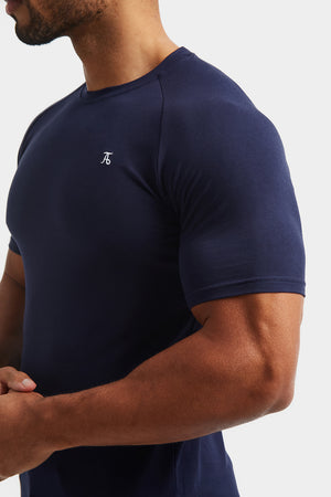 Premium Athletic Fit T-Shirt in True Navy - TAILORED ATHLETE - USA