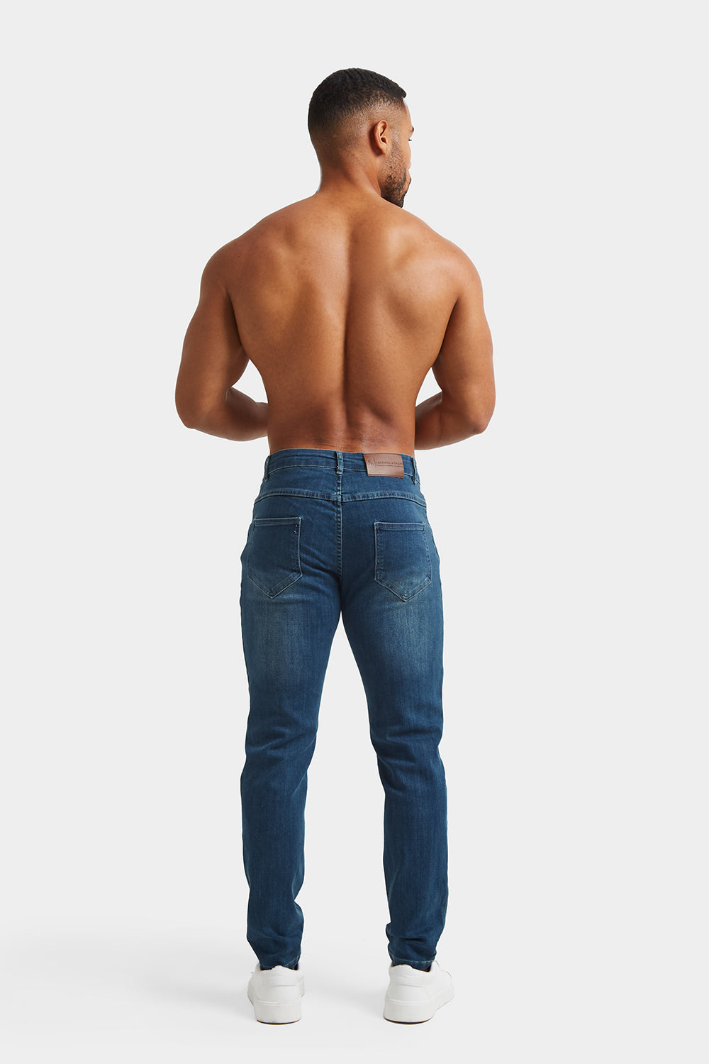 Athletic ATHLETE - - Fit Jeans Mid Blue in TAILORED USA