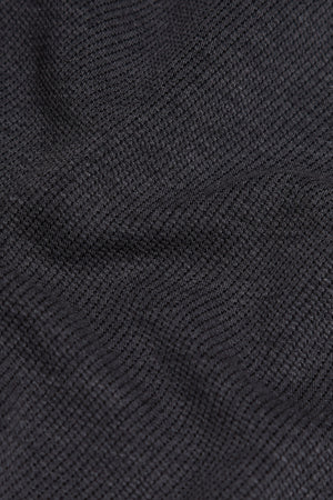 Knit Look Polo Shirt in Charcoal - TAILORED ATHLETE - USA