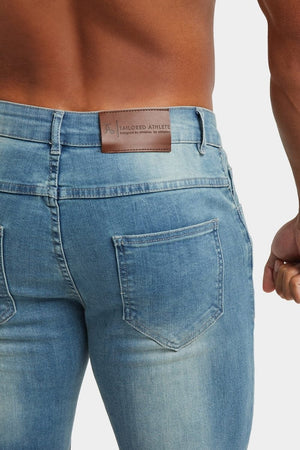 Athletic Fit Jeans in Light Blue - TAILORED ATHLETE - USA