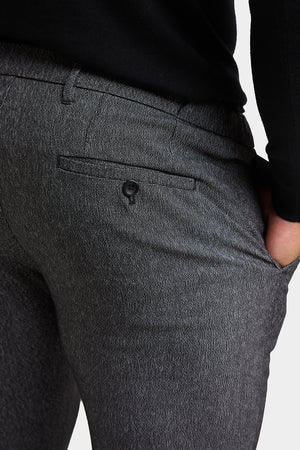 Semi Plain Pants in Black/Grey - TAILORED ATHLETE - USA