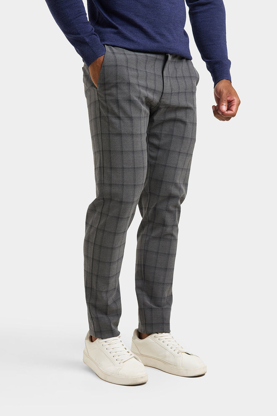 Patterned Pants in Grey - TAILORED ATHLETE - USA