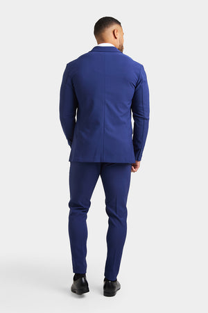 True Athletic Fit Tech Suit Jacket in Ink Blue - TAILORED ATHLETE - USA