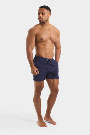 Plain Swim Shorts in Navy - TAILORED ATHLETE - USA
