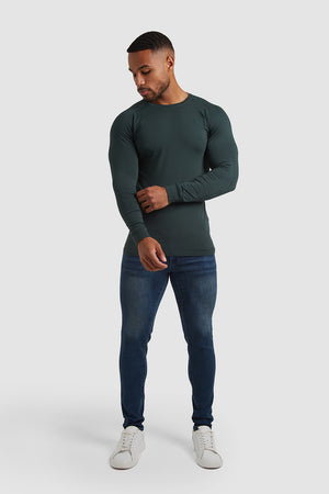 Athletic Fit T-Shirt in Pine - TAILORED ATHLETE - USA