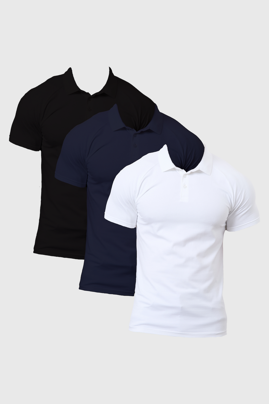 Athletic Fit Favourites Polo Shirt 3-Pack - TAILORED ATHLETE - USA