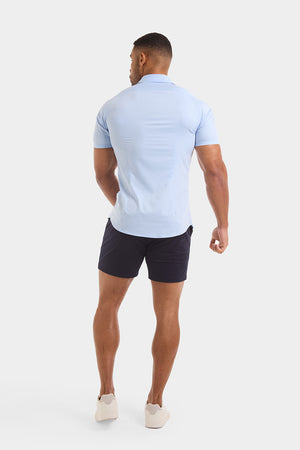 Athletic Fit Chino Shorts 5" in Navy - TAILORED ATHLETE - USA
