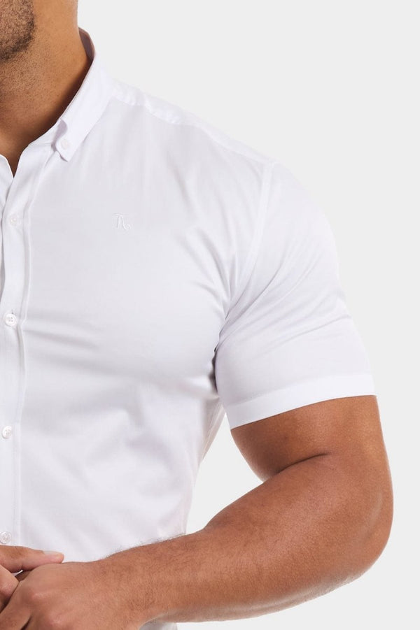 トップス INDIVIDUALIZED SHIRT ATHLETIC FIT L Athletic Fit Signature Shirt 2.0 in Blue