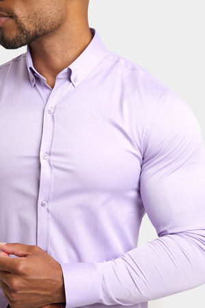 Athletic Fit Signature Shirt in Lilac - TAILORED ATHLETE - USA