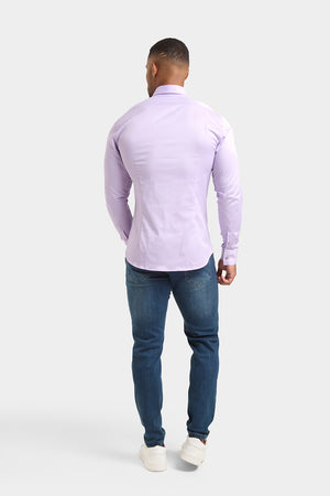 Athletic Fit Signature Shirt in Lilac - TAILORED ATHLETE - USA