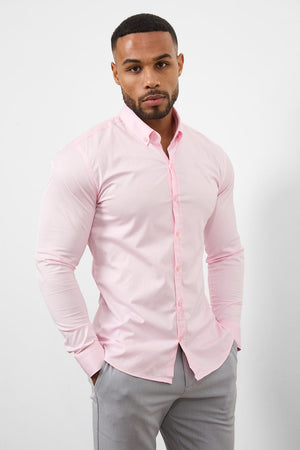 Athletic Fit Signature Shirt 2.0 in Pink - TAILORED ATHLETE - USA