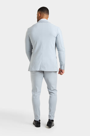 True Athletic Fit Tech Suit Jacket in Light Grey - TAILORED ATHLETE - USA