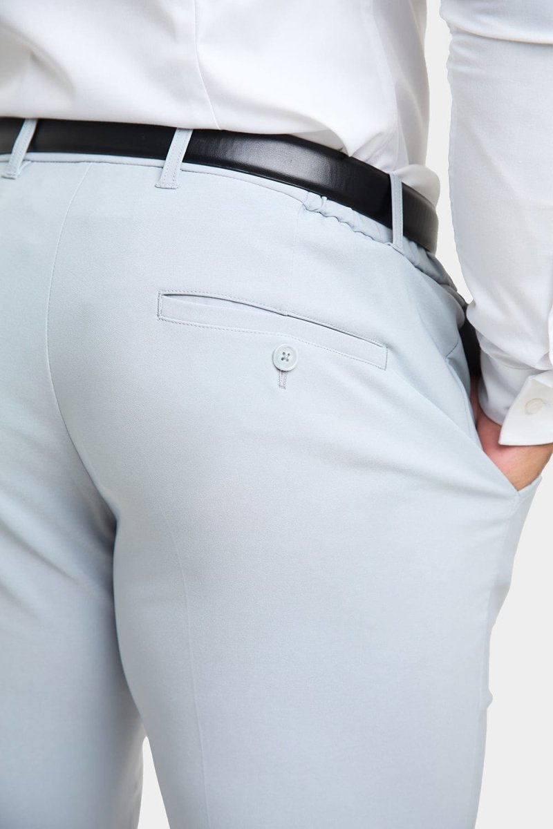 True Athletic Fit Tech Suit Pants in Light Grey 32W32L True Athletic Fit Tech Suit Pants in Light Grey 32W32L