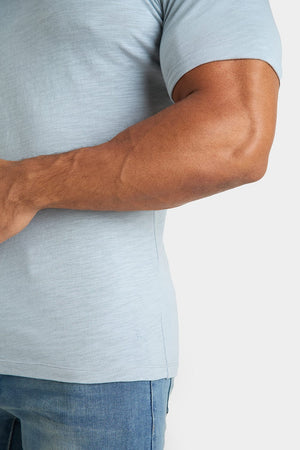 Slub T-Shirt in Fog - TAILORED ATHLETE - USA