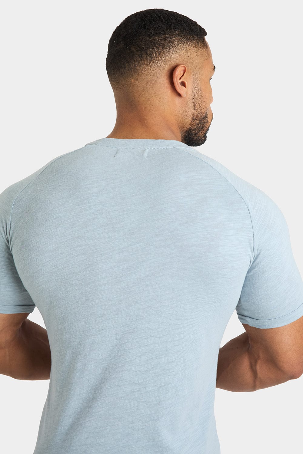 Slub T-Shirt in Fog - TAILORED ATHLETE - USA