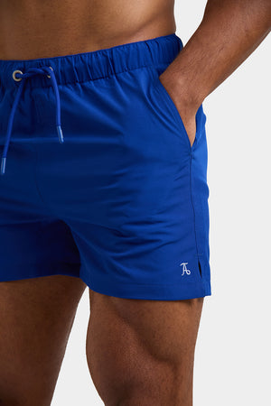 Plain Swim Shorts in Cobalt - TAILORED ATHLETE - USA