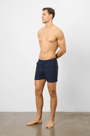 Printed Medallion Swim Short - TAILORED ATHLETE - USA