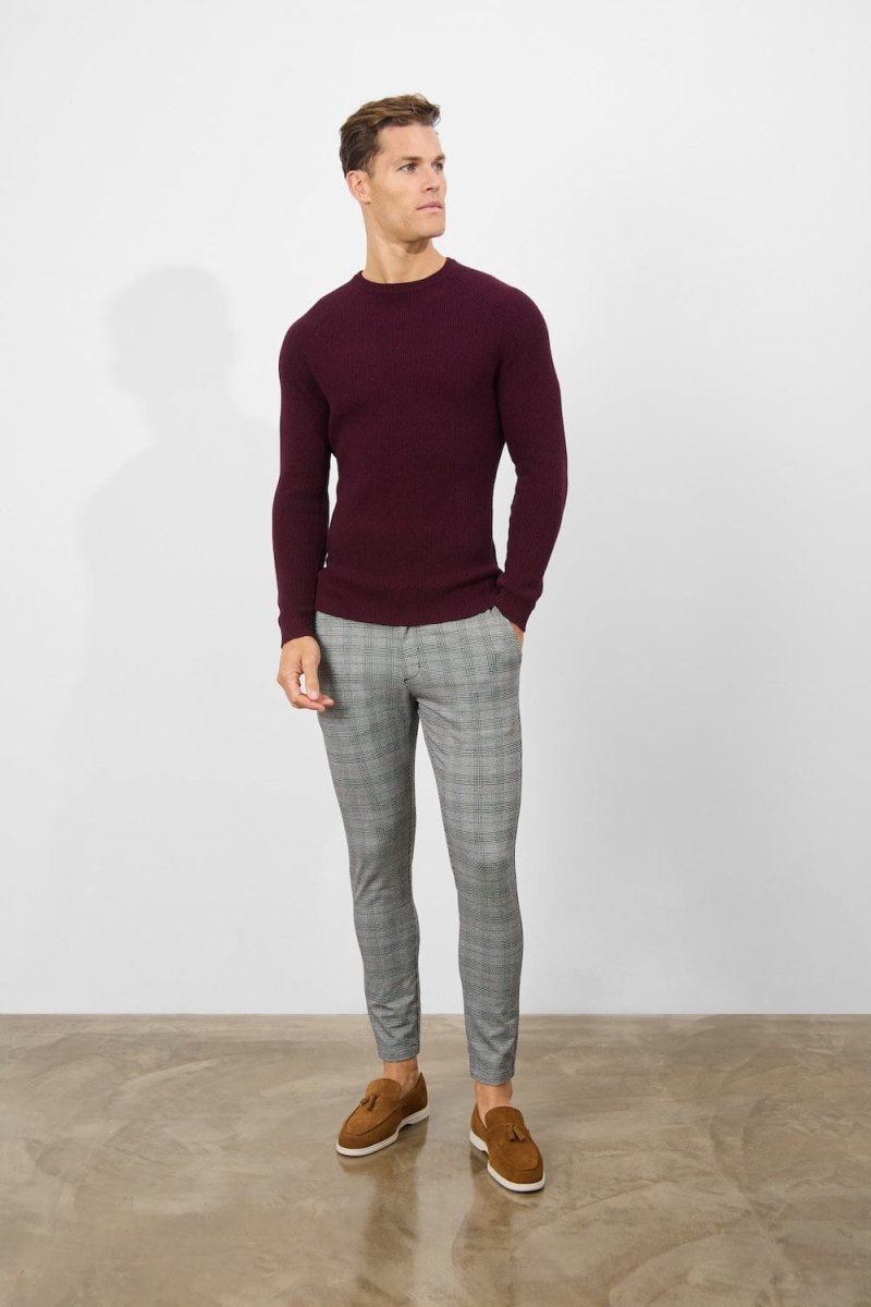 Heritage Check Pants in Black - TAILORED ATHLETE - USA