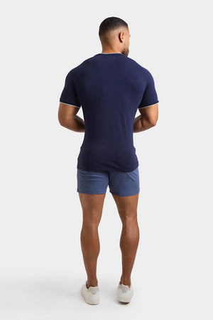 Tipped T-Shirt in Navy - TAILORED ATHLETE - USA