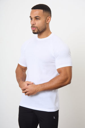 Essential Training Top in White - TAILORED ATHLETE - USA