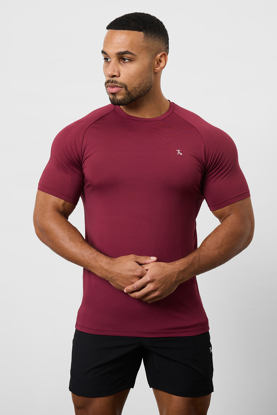 Training Top in Burgundy - TAILORED ATHLETE - USA