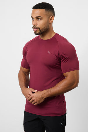 Training Top in Burgundy - TAILORED ATHLETE - USA