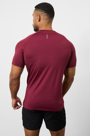 Training Top in Burgundy - TAILORED ATHLETE - USA