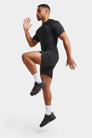 Training Shorts in Black - TAILORED ATHLETE - USA