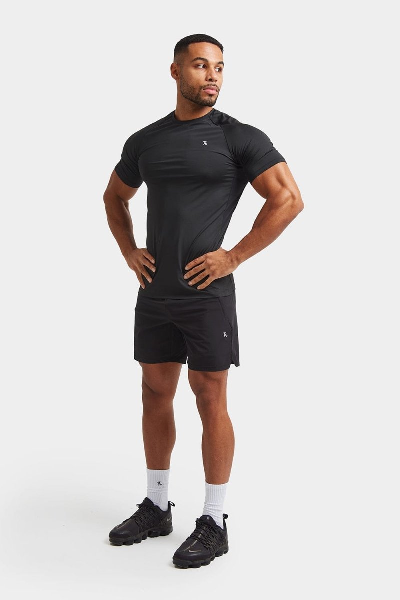Training Shorts in Black - TAILORED ATHLETE - USA