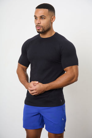 Essential Training Top in Black - TAILORED ATHLETE - USA