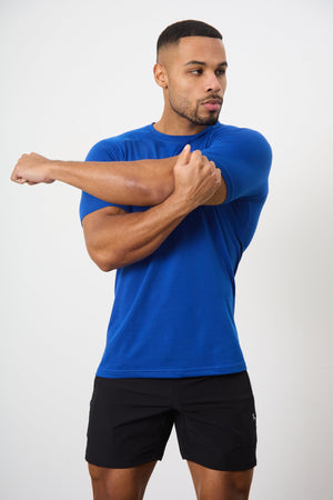 Essential Training Top in Cobalt Blue - TAILORED ATHLETE - USA