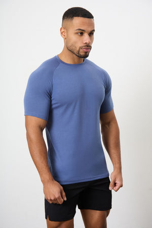 5 Pack Essential Training Top in Black/ Charcoal/ White/ Navy/ Slate Blue - TAILORED ATHLETE - USA