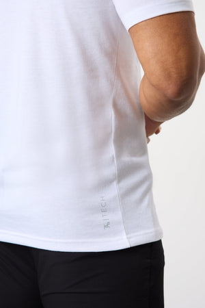 Essential Training Top in White - TAILORED ATHLETE - USA