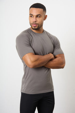 3 Pack Essential Training Top in Black/ Khaki/ Charcoal - TAILORED ATHLETE - USA