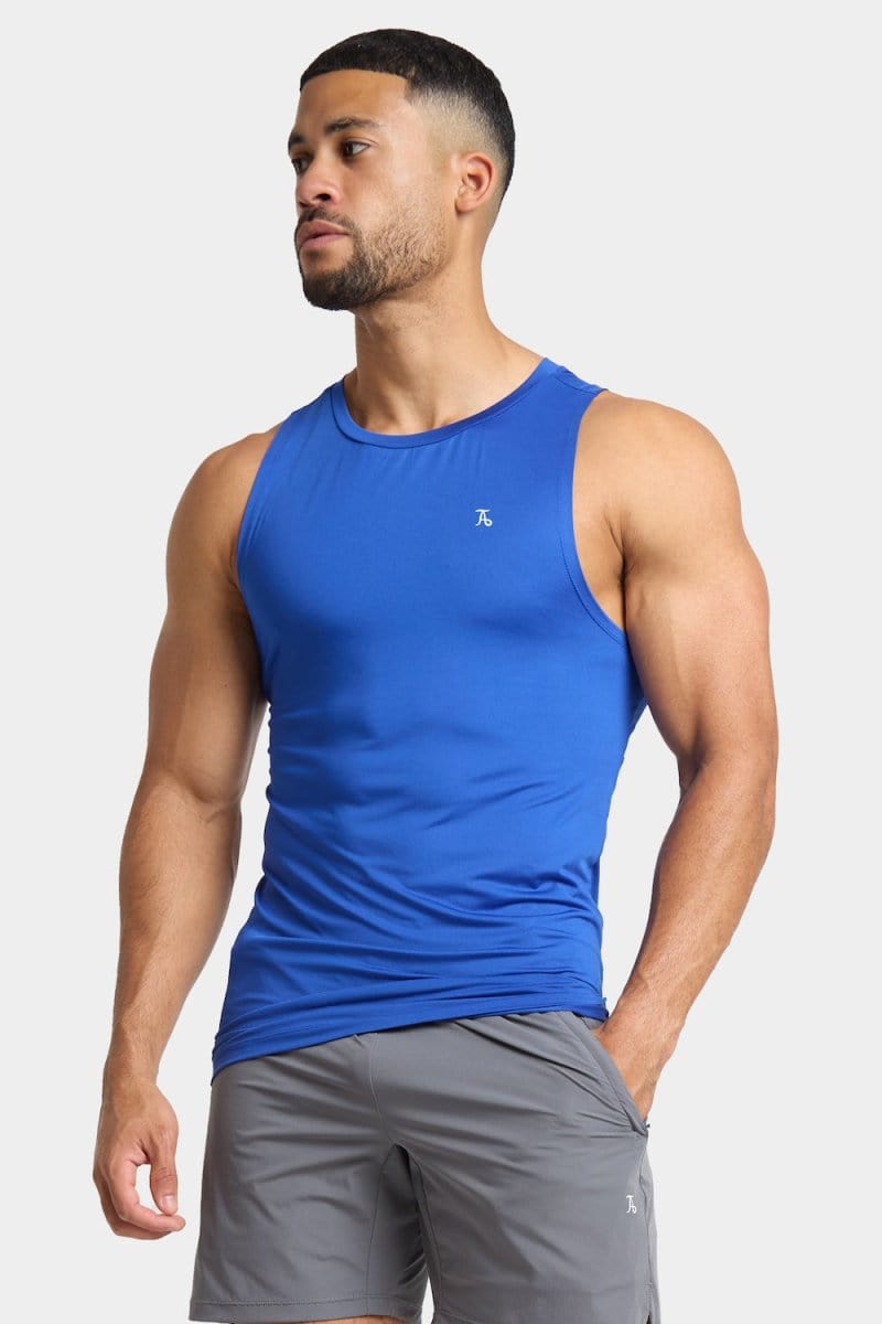 Training Tank Top in Electric Blue - TAILORED ATHLETE - USA
