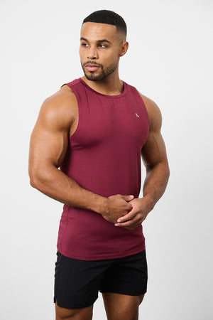 Training Vest in Burgundy - TAILORED ATHLETE - USA