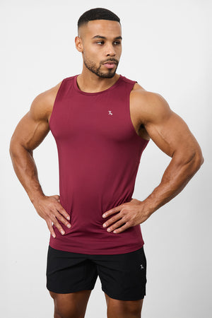 Training Vest in Burgundy - TAILORED ATHLETE - USA