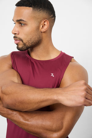 Training Vest in Burgundy - TAILORED ATHLETE - USA