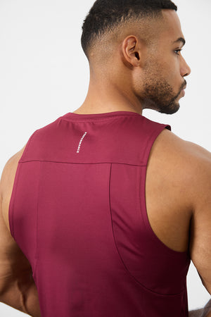 Training Vest in Burgundy - TAILORED ATHLETE - USA