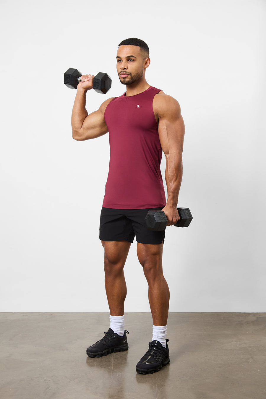 Training Vest in Burgundy - TAILORED ATHLETE - USA