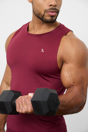 Training Vest in Burgundy - TAILORED ATHLETE - USA