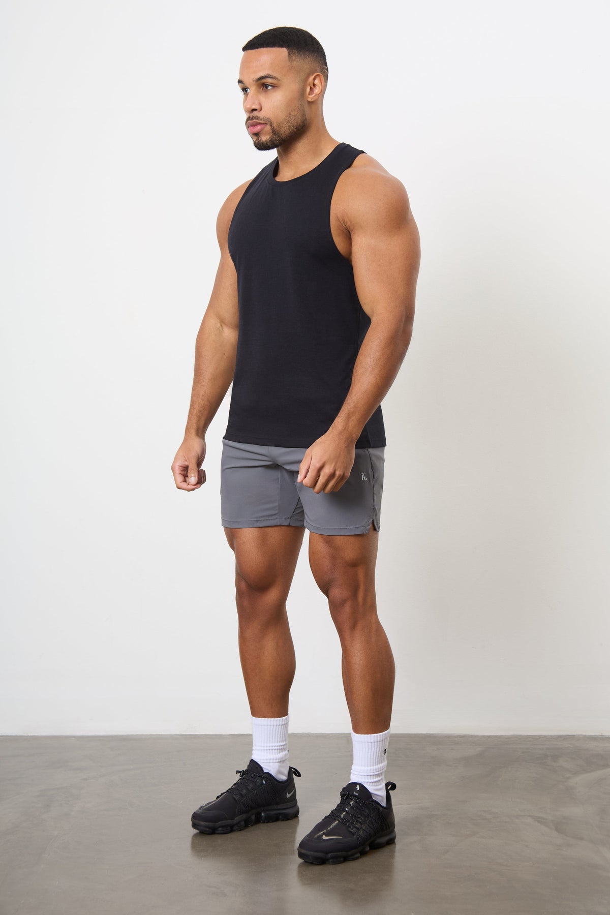 Essential Training Tank Top in Black - TAILORED ATHLETE - USA