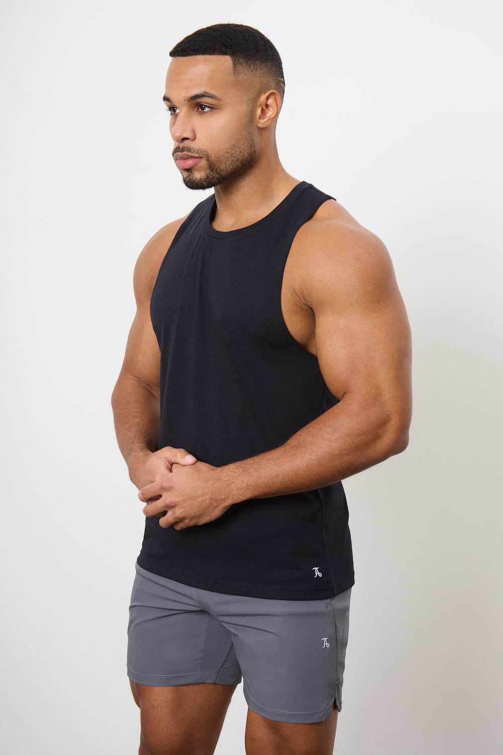 3 Pack Essential Training Tank Top in Black - TAILORED ATHLETE - USA