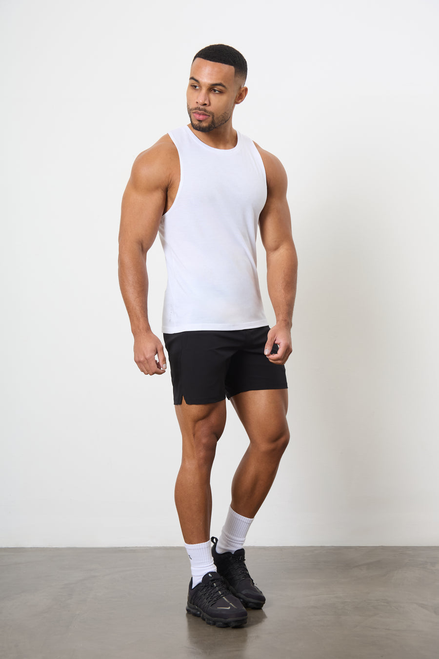 Essential Training Vest in White - TAILORED ATHLETE - USA