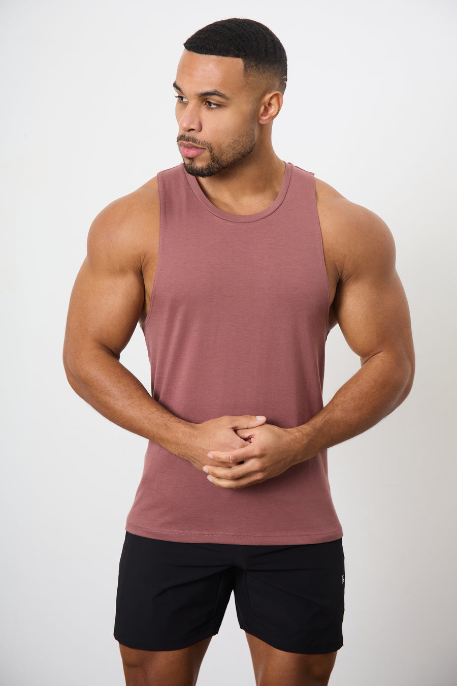 Essential Training Vest in Wood Rose - TAILORED ATHLETE - USA