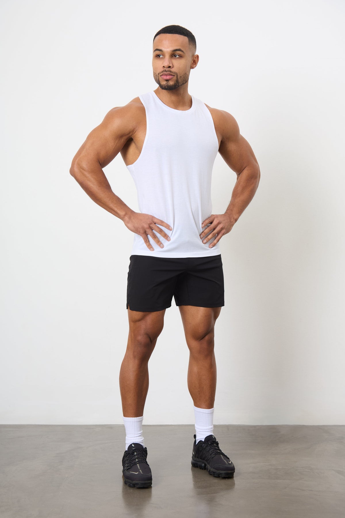 Essential Training Tank Top in White - TAILORED ATHLETE - USA